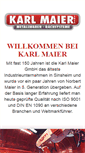 Mobile Screenshot of karl-maier.de